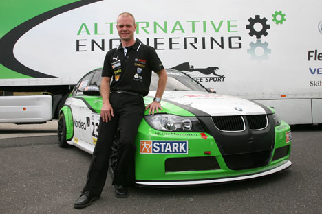 Jan Magnussen har allerede prøvet kræfter med E85 i tanken, i kraft af hans engagement med Corvette Racing i USA.